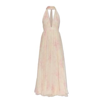 LoveShackFancy Loveshackfancy, Dames, Jurken, Geel, Maat: M/L Zijde