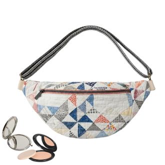 Generic Quilted Bag - Boho Quilted Adjustable Strap,Boho Purse Storage Tote Bag,for Outdoor Hiking Cycling Fishing Sports Camping Picnic Women Girls Party