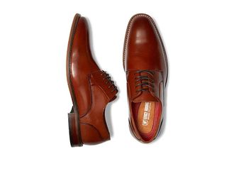 Stacy Adams Marlton Plain Toe Oxford Mens Shoes Cognac : 10.5 M, Synthetic/Leather