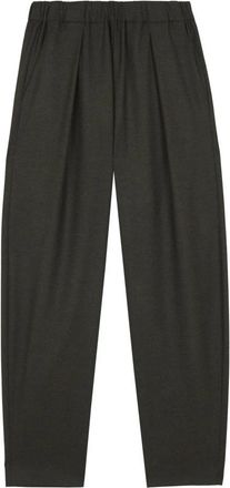 Cortana Tapered Broeken - Dames - Broeken - Groen - XS - Wol - Broeken