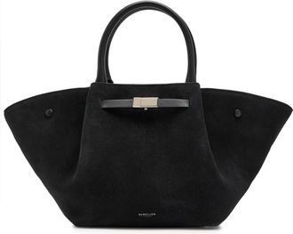 DeMellier The Midi New York Grained Leather Tote bag - Black - One Size