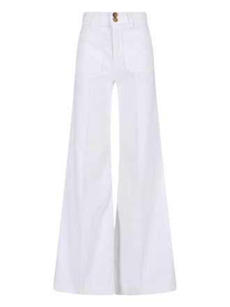 Seafarer White Wide Leg Jeans