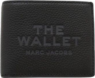 Marc Jacobs De Lederen Billfold Portemonnee - Heren - Portefeuilles - Zwart - ONE Size - Leer - Accessoires