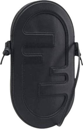 Fendi Pre-owned Leren Schoudertas - Dames - Vintage Schoudertas - Zwart - ONE Size - Leer - Vintage