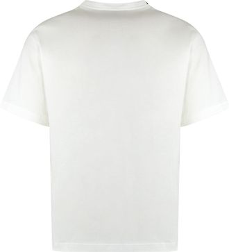 Dolce & Gabbana Mens Cotton Crew-Neck T-Shirt White T-Shirts And Polos