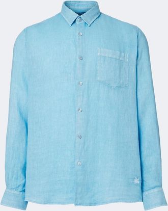 Vilebrequin Camisa Caroubis de lino
