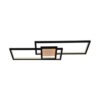 Lindby L&aacute;mpara De Techo Led emiljan En Negro Metal - Lindby