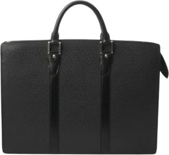 Louis Vuitton Pre-owned Handbags, male, Black, Size: ONE SIZE Pre-owned Briefcase