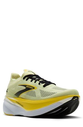 Brooks Hyperion Max 3 Running Shoe in Luminary/Cyber Yellow/Black at Nordstrom, Size 11.5