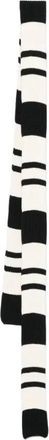 N&deg;21 Gebreide Katoenen Sjaal - Dames - Sjaals - Beige - ONE Size - Katoen - Accessoires