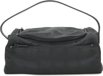 Chanel Pre-owned Nylon handbags - Dames - Vintage Weekendtas - Zwart - ONE Size - Nylon - Vintage