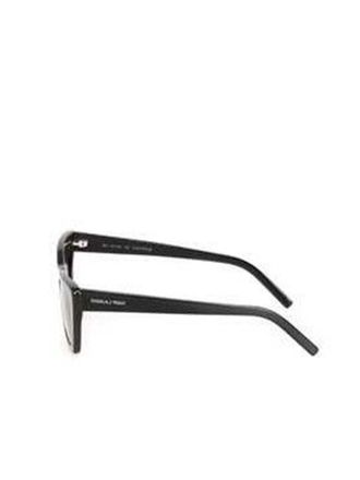 Saint Laurent Unisex Sunglasses Black Recycled Acetate