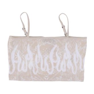 Vision Of Super Mujer, Camisetas, Beige, Talla: M