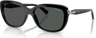Vogue Eyewear VO 5678Sb Zonnebril - Dames - Zonnebrillen - Zwart - 55 MM - Nylon - Accessoires