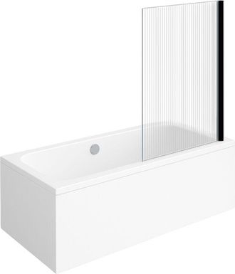 Villeroy & Boch Ba&ntilde;era Recta Villeroy & Boch Architectura Acr&iacute;lica 180 X 80 Cm + Mampara De Ba&ntilde;era Derecha Aurys Raywall Cromada