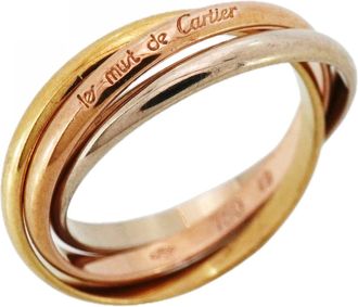 Cartier Yellow Gold (18K) Pink Gold (18K) White Gold (18K) Band Ring (Pre-Owned)