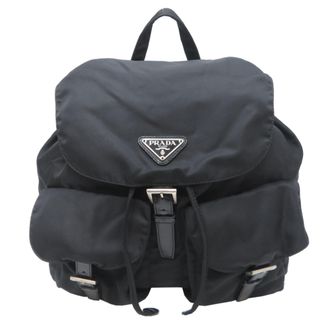 Prada Black Nylon Backpack (Pre-Owned)