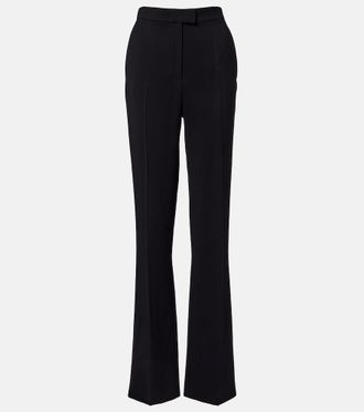 Valentino Cr&ecirc;pe straight pants