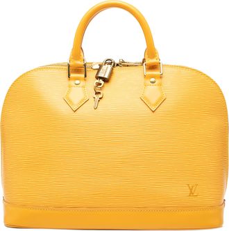 Louis Vuitton Pre-owned Womens Epi Alma Pm - Gold Leather - One Size