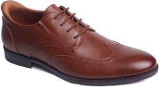 Marc Joseph New York Howard Street Wingtip Dress Oxford in Cognac at Nordstrom Rack, Size 10.5