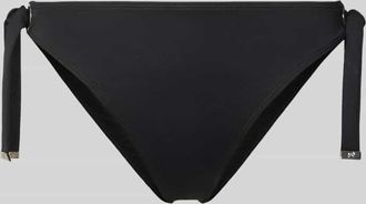 Michael Kors Bikinihose mit Schn&uuml;rung Modell GROMMET SOLIDS BOTTOM in Black, Gr&ouml;&szlig;e XS