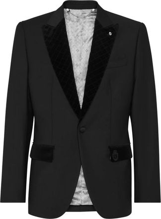 Billionaire Boys Club Klassieke Tailored Blazer - Heren - Blazers - Zwart - 3XL - Katoen - Jassen