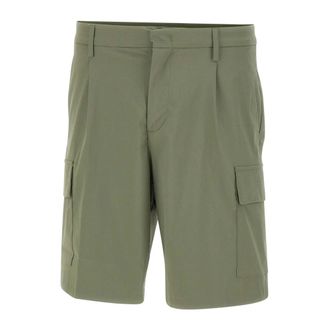K-Way K-Way, Casual Shorts, male, Green, Size: 2XL Serje Twill Tech Shorts