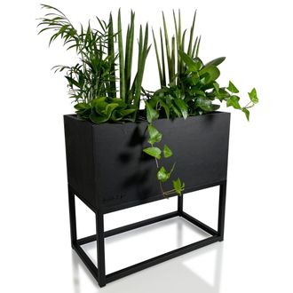 OEM Soporte Met&aacute;lico Para Flores Loft Fiorino 42x22x40 Cm