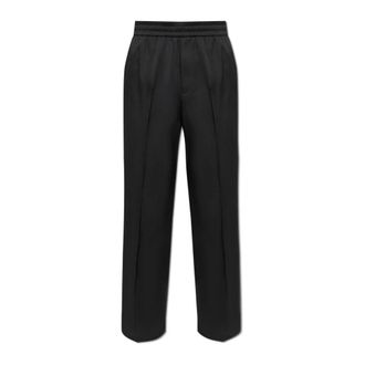 Golden Goose Wide Trousers, male, Black, Size: XL Lennon Trousers