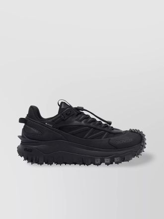 Moncler leather low-top sneakers