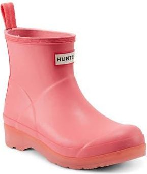 Hunter Original Play Waterproof Short Rain Boot in Medium Pink at Nordstrom Rack, Size 5