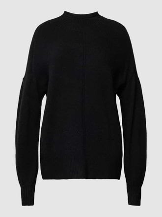 Esprit Strickpullover mit Strukturmuster in Black, Größe S