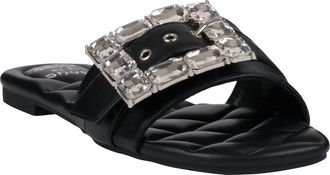 GC SHOES Bianca Slide Sandal in Black at Nordstrom Rack, Size 6.5