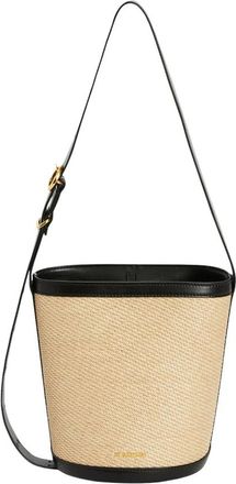 Jil Sander Cannolo Bucket - Dames - Schoudertassen - Beige - ONE Size - Katoen - Tassen