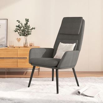 vidaXL Sill&oacute;n De Relax De Tela Gris Claro Vidaxl