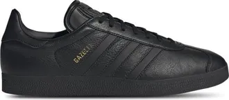 adidas Mens Originals Gazelle - Shoes Black/Black/Gold Metallic Size 11.5
