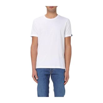 Fay T-Shirts, male, White, 3XL, White T-shirts and Polos