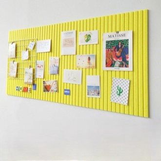 OEM Tablero De Anuncios Grande, 0,9 Cm De Grosor, Tablero De Exhibici&oacute;n Plegable Con Cinta Adhesiva Para Pegar Fotos, 60 X 40 Cm, Color Naranja
