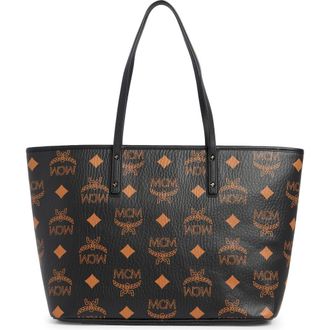 MCM Aren Tote Bag in Black at Nordstrom Rack