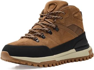 Pajar Fenwick Mens Cold Weather Boots Chestnut/Black : 10.5 M, Suede