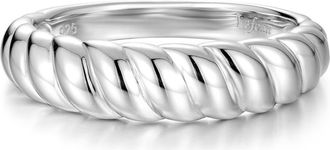 Lafonn Dome Rope Ring in Silver at Nordstrom, Size 6