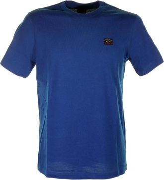 Paul & Shark Hombre, Camisetas, Azul, Talla: M