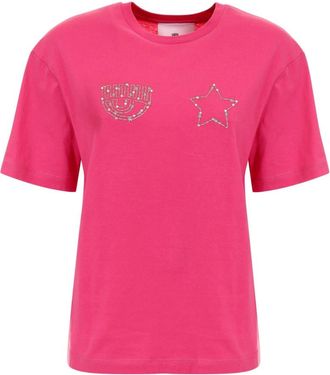 Chiara Ferragni T-shirts en Polos - Dames - T-shirts - Roze - L - Tops