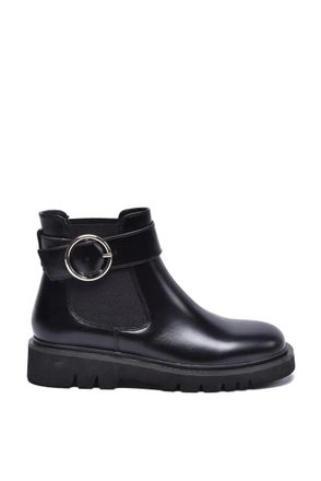 Marella Beatles Ankle Boot Black - Black