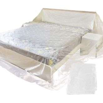 OEM Juego De 2 Fundas Impermeables Y Antipolvo Para Sof&aacute;, Protector Transparente Para Sof&aacute;, 3 X 4 M, Protector De Muebles Para Protecci&oacute;n M&oacute;vil Y Almacena