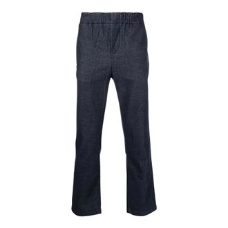 7 For All Mankind Pantal&oacute;n Jogger Chino con Cintura El&aacute;stica - Trousers - Hombre - Azul - L