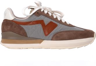Visvim Mens FKT Runner Sneakers in Brown Suede - Mocha - Size UK 7
