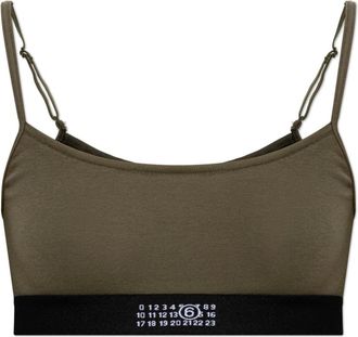 Maison Margiela Dames, Ondergoed, Groen, Maat: S Katoen