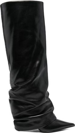 Le Silla 120mm Andy boots - women - Calf Leather/Calf Leather/Rubber/Calf Leather - 37.5 - Black