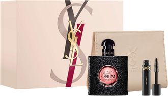 Saint Laurent Womens Black Opium Eau de Parfum Gift Set for Women - One Size